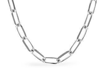 M319-60788: PAPERCLIP SM (18IN, 2.40MM, 14KT, LOBSTER CLASP)