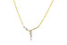 M319-61679: NECKLACE 1.22 TW FANCY CUT DIAMONDS (18")