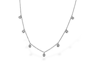 M319-62588: NECKLACE .32 TW (18")