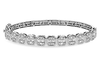 M320-46251: BANGLE .81 TW BAGUETTE 1.00 TW