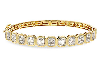 M320-46251: BANGLE .81 TW BAGUETTE 1.00 TW