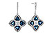 M320-50742: EARRINGS 1.73 LONDON BLUE TOPAZ 1.82 TGW