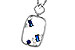 M320-51679: NECKLACE .35 TW SAPPHIRE .46 TGW