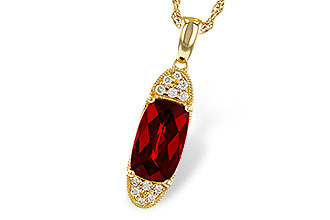 M320-52560: NECK 2.45 GARNET 2.55 TGW