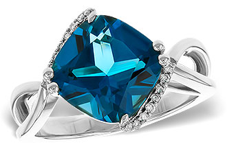 M320-52597: LDS RG 4.42 LONDON BLUE TOPAZ 4.50 TGW (10MM LBT)
