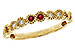 M320-52615: LDS WED RG .16 TW RUBY .25 TGW