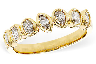 M320-52633: LDS DIA WED RG .62 TW FANCY CUT DIAS