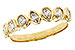 M320-52633: LDS DIA WED RG .62 TW FANCY CUT DIAS