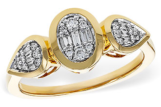 M320-54433: LDS DIA RG .07 TW BAGUETTE .17 TW